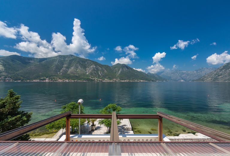 Luxury villa on the waterfront in Bay of Kotor