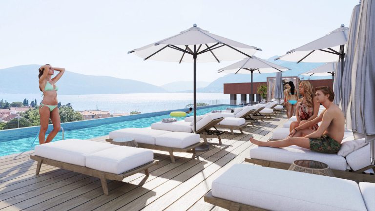 2-bedroom apartment in Tivat Hotel under Radisson Blu management