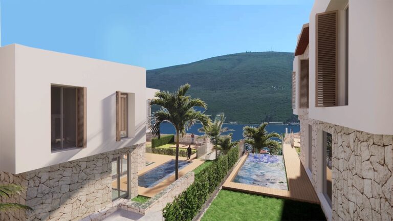 Novi zatvoreni kompleks vila iznad projekta Portonovi