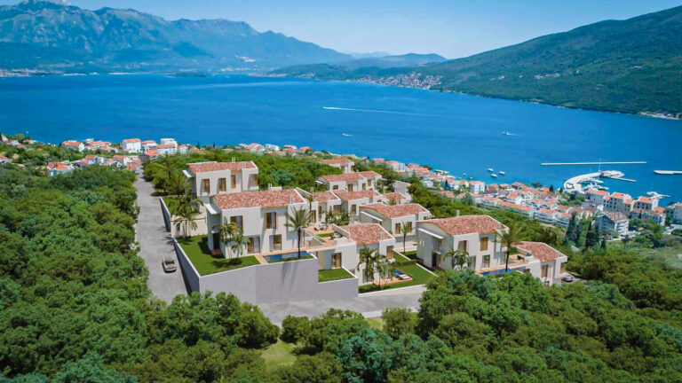 Novi zatvoreni kompleks vila iznad projekta Portonovi