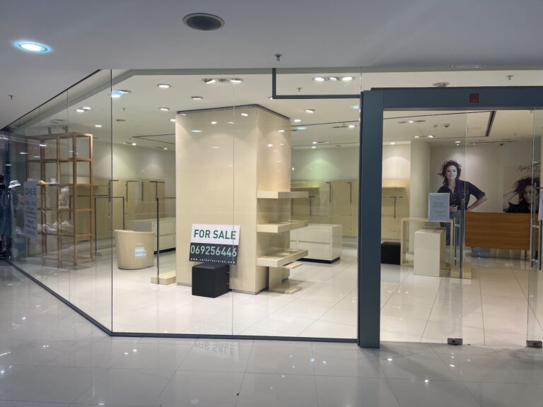 Retail space in shopping center TQ Plaza in Budva