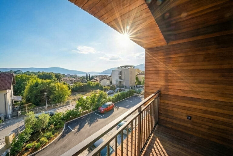 Penthouse in a premium residential complex in Tivat