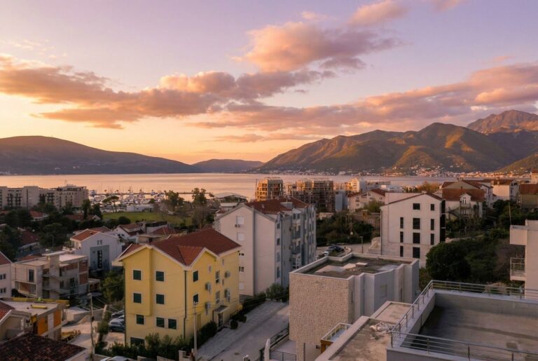 New 2-bedroom apartment in the center of Tivat