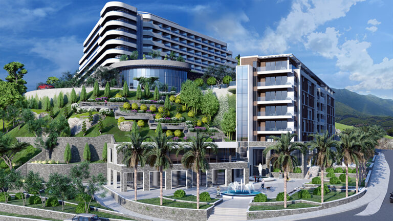 Apartments on the sea front managed by 5* hotel