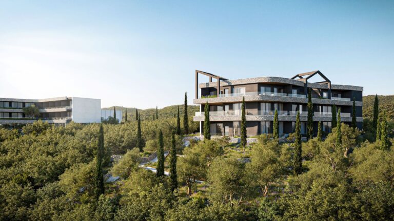 Urbanized land for hotel construction