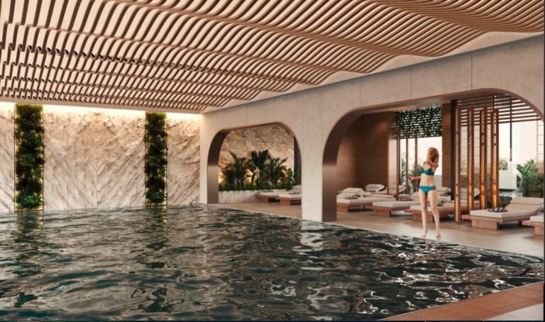 One bedroom apartment in a 5* hotel on the 1st line in Budva