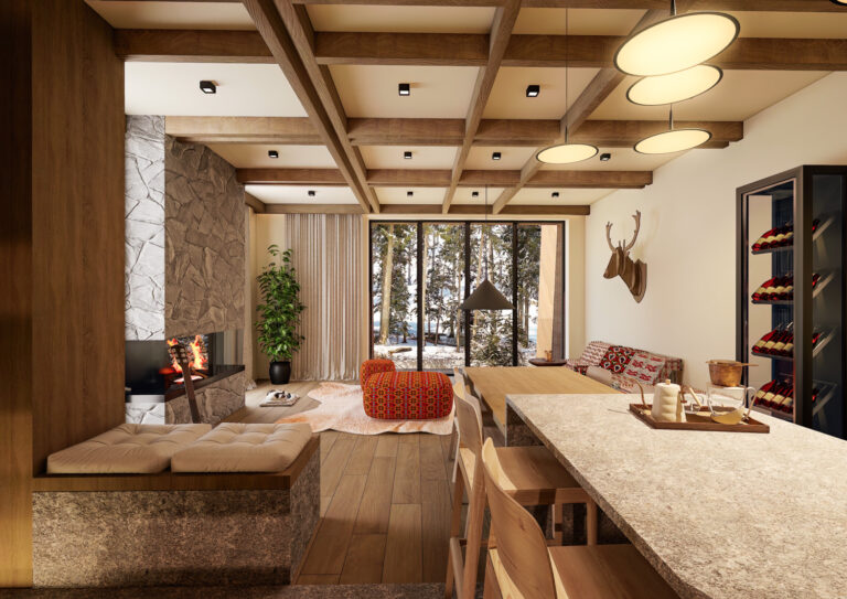 Mountain Retreat by Dukley complex in the center of the ski resort