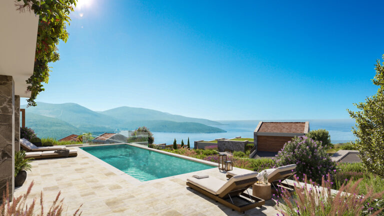 4-bedroom villa at the world-class golf resort Lustica Bay