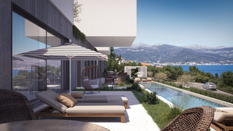 Modern apartment with amazing sea view