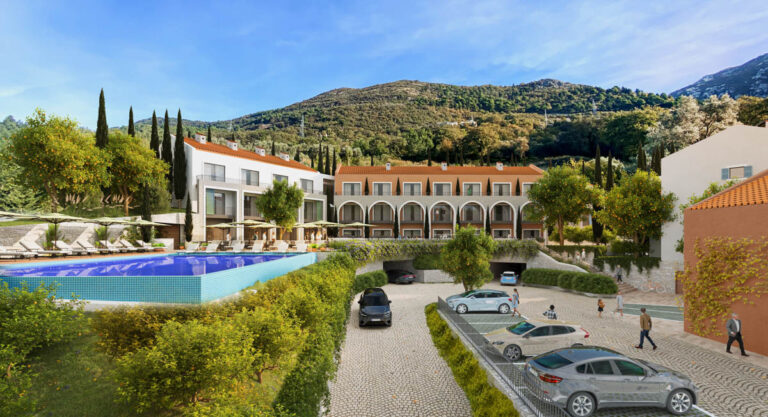Two-bedroom apartment in a new residential complex in the suburbs of Kotor