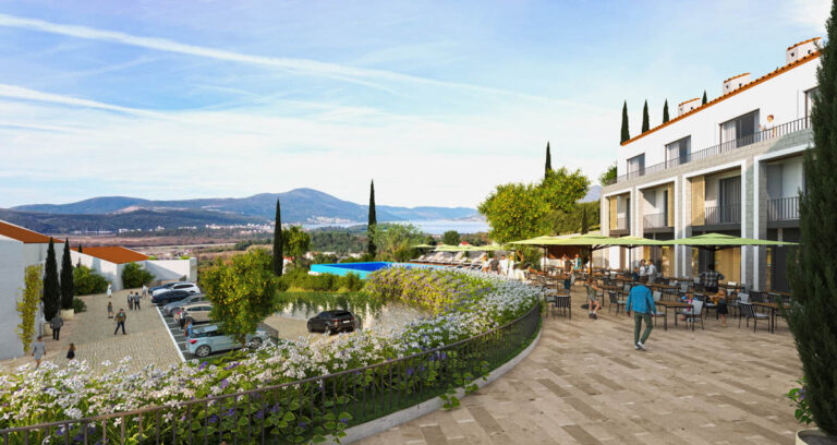Two-bedroom apartment in a new residential complex in the suburbs of Kotor