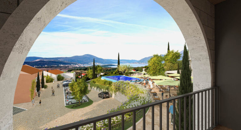 Two-bedroom apartment in a new residential complex in the suburbs of Kotor