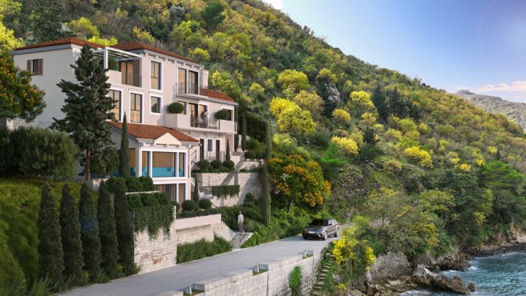 Exclusive 5-bedroom villa on the waterfront of Kotor Bay