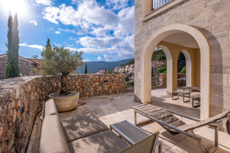 Two-bedroom apartment in Marina village of Lustica bay