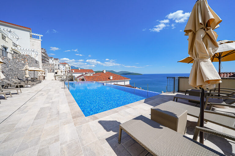 Two-bedroom apartment in Marina village of Lustica bay