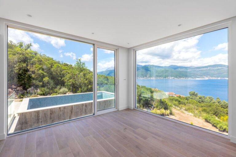 Modern villa with panoramic sea view in Krašići