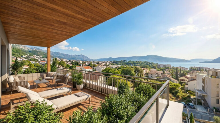 Two-Bedroom Penthouse in a Premium Residential Complex in Tivat