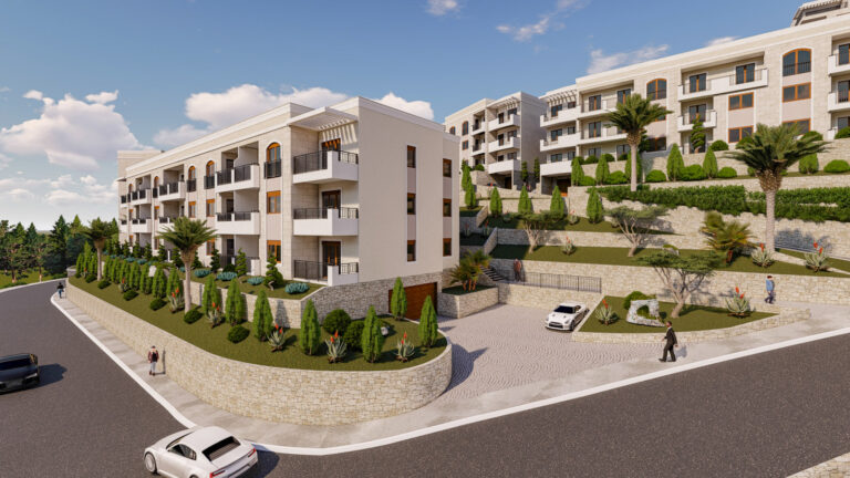 Private: Apartments in a new residential complex in Budva