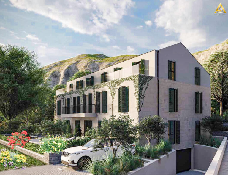 Residential development with sea view in the Bay of Kotor