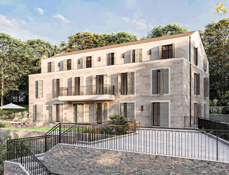 Residential development with sea view in the Bay of Kotor