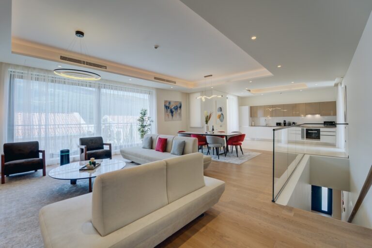 Furnished 3-bedroom apartment in Portonovi