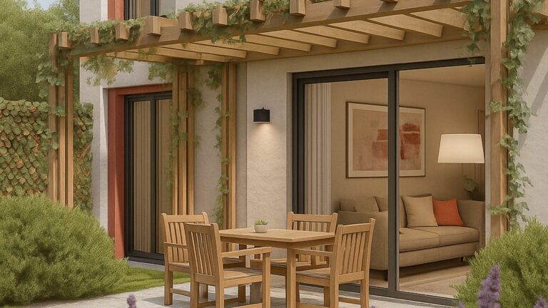 One-bedroom apartment with a garden in Radanovići