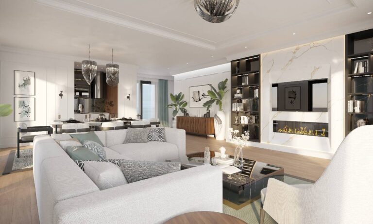 Penthouse Hamptons on the seafront in the Bay of Kotor