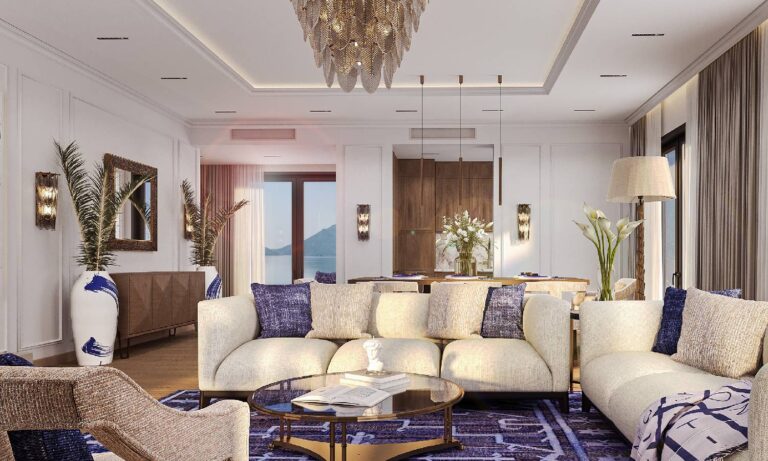 Penthouse Lux Heritage on the seafront in the Bay of Kotor