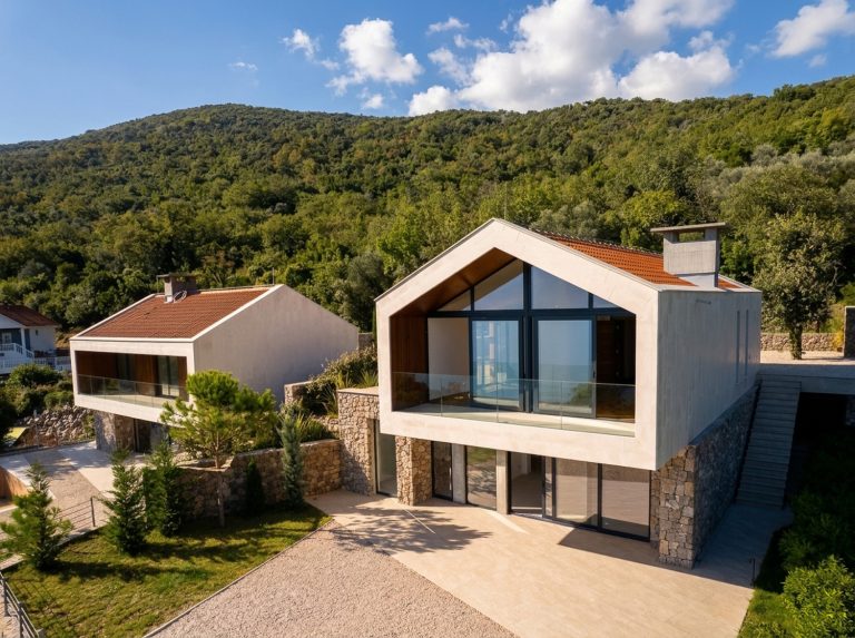 Modern villa on the Luštica Peninsula