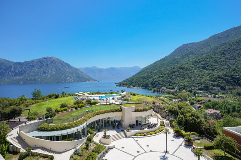 Furnished apartment in a club residential complex in the Bay of Kotor