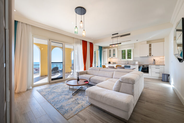 Two connected apartments in Luštica Bay