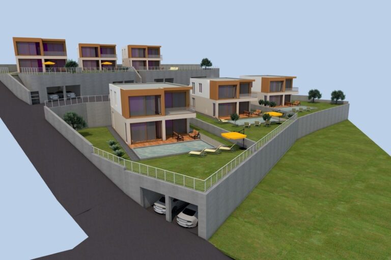 Villa complex in the suburbs of Tivat