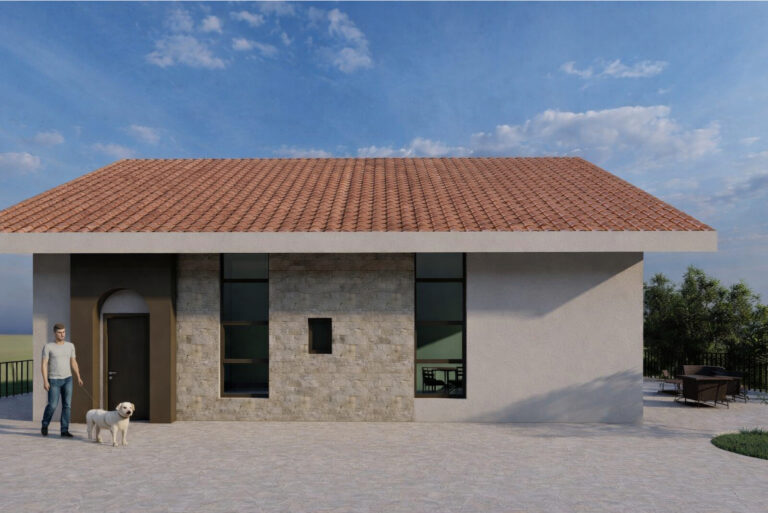 House with two apartments on Luštica