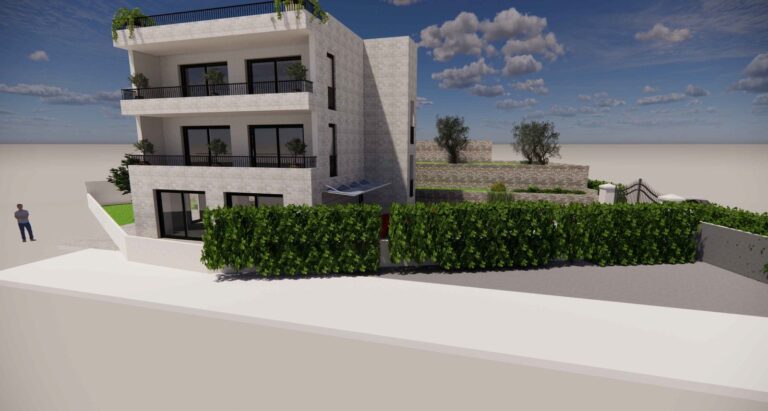 Luxury villa under construction in the center of Tivat