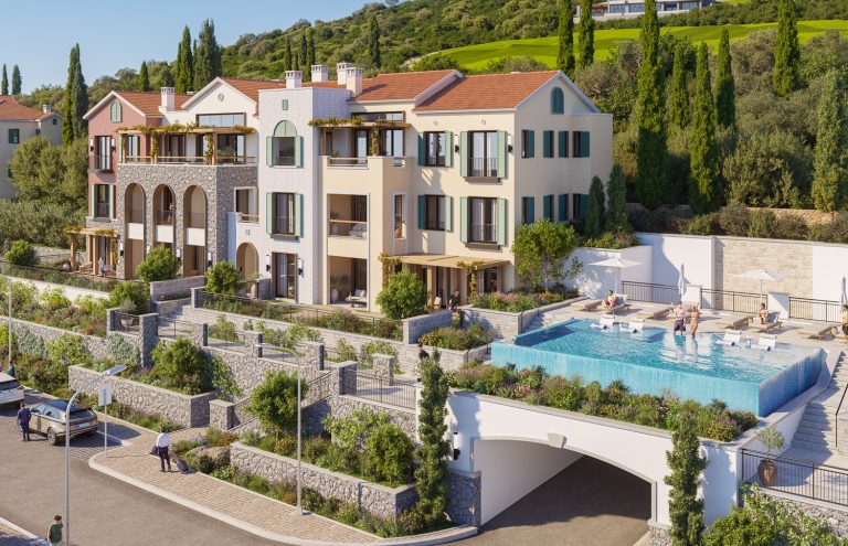 One-bedroom apartment in Horizon Luštica bay