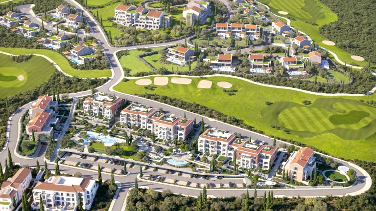 Studio apartment in Lustica Bay’s new Heights district