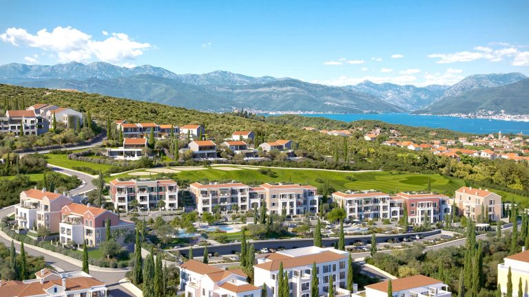 Studio apartment in Lustica Bay’s new Heights district