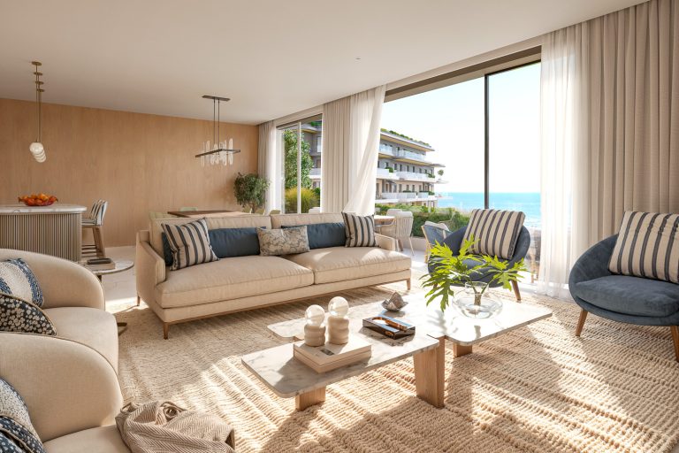 Penthouse in a first-line complex