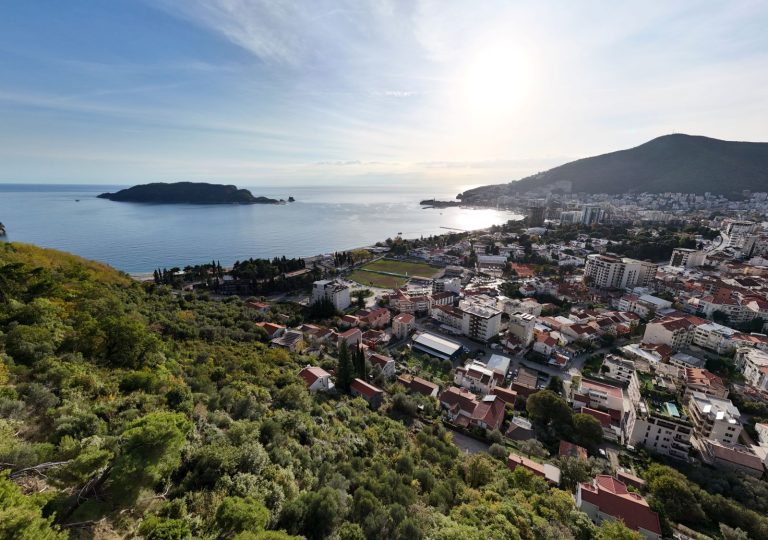 Sea-view investment plot in Budva