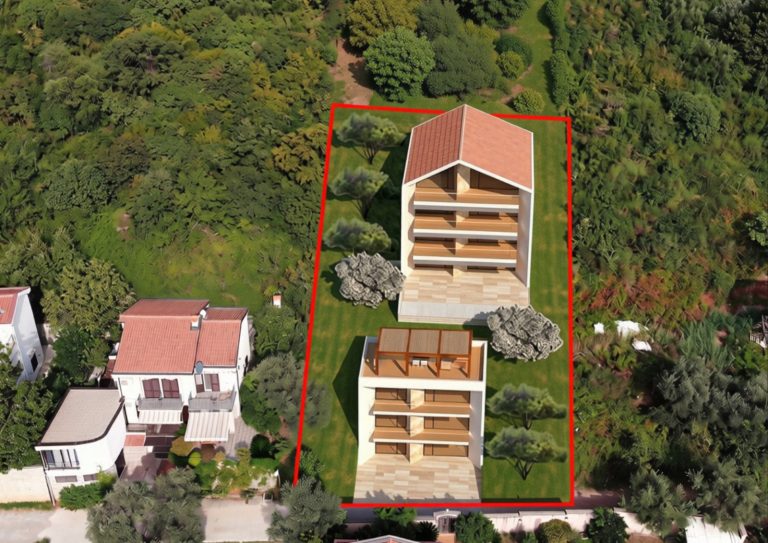 Sea-view investment plot in Budva